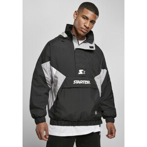 Starter Windbreaker black/silvergrey/white - M