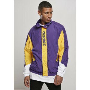 Starter Track Jacket realviolet/californiayel/wht - L