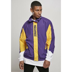 Starter Track Jacket realviolet/californiayel/wht - M