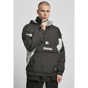 Starter Colorblock Halfzip Windbreaker black/lightasphalt/white - M