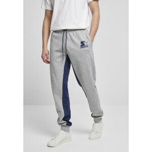 Starter Sweat Pants heathergrey/darkblue - M