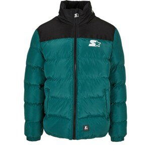 Starter Logo Puffer Jacket darkfreshgreen/black - L