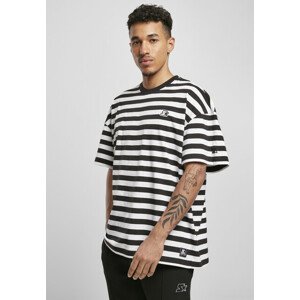 Starter Small Stripes Tee stategrey/white - L