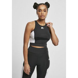 Ladies Starter Sports Cropped Top black/white - L