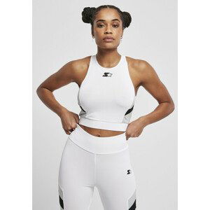 Ladies Starter Sports Cropped Top white/black - L