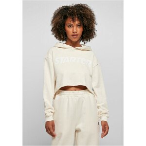 Ladies Starter Cropped Hoody palewhite - S