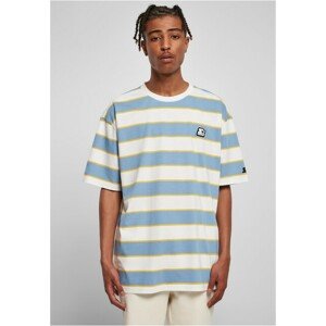 Starter Block Stripes Tee wht/hrznblu/clfrniyllw - S