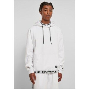 Starter Jaquard Rib Hoody white - M