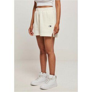 Ladies Starter Essential Sweat Shorts palewhite - S