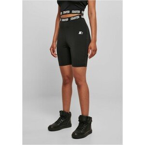 Ladies Starter Logo Tape Cycle Shorts black - M