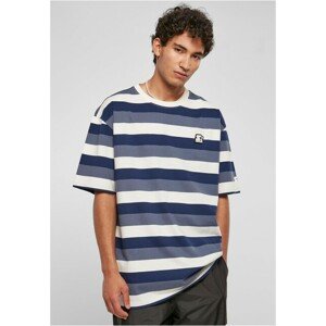 Starter Sun Stripes Oversize Tee darkblue/vintageblue/palewhite - L