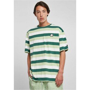 Starter Sun Stripes Oversize Tee darkfreshgreen/vintagegreen/white - XXL