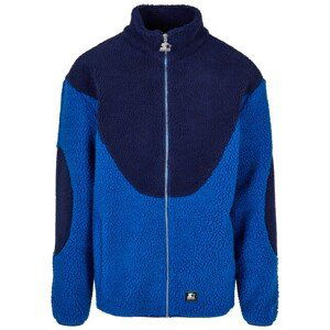 Starter Sherpa Fleece Jacket cobaltblue/darkblue - L