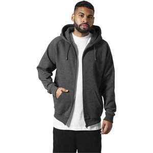 Urban Classics Zip Hoody charcoal - 4XL