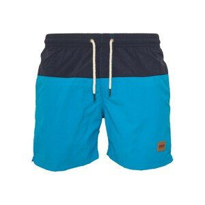 Urban Classics Block Swim Shorts nvy/tur - 4XL