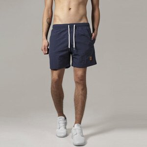 Urban Classics Block Swim Shorts navy/navy - XS