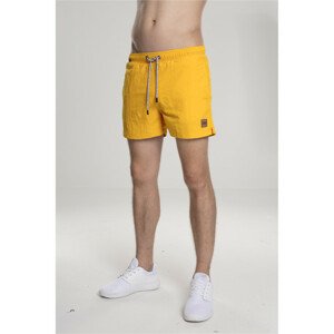 Urban Classics Block Swim Shorts chrome yellow - M