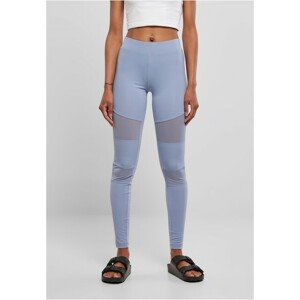 Urban Classics Ladies Tech Mesh Leggings violablue - 4XL