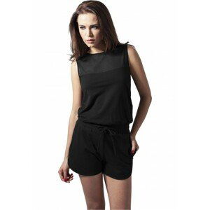 Urban Classics Ladies Tech Mesh Hot Jumpsuit black - M