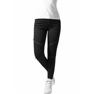 Urban Classics Ladies Stretch Biker Pants black - 27