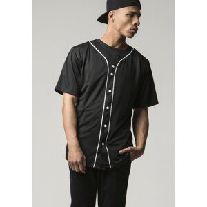 Urban Classics Baseball Mesh Jersey blk/wht - S