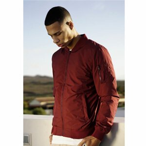 Urban Classics Light Bomber Jacket burgundy - XXL