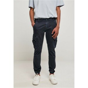 Urban Classics Washed Cargo Twill Jogging Pants midnightnavy - 32