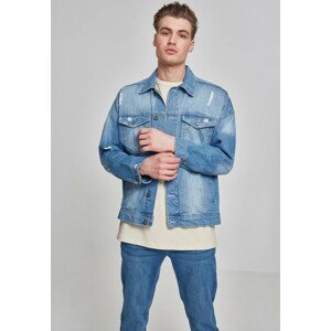 Urban Classics Ripped Denim Jacket bleached - L