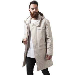 Urban Classics Cotton Peached Canvas Parka sand - M