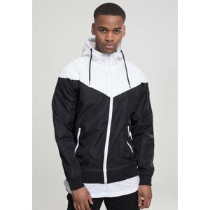 Urban Classics Arrow Windrunner blk/wht - L