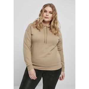 Urban Classics Ladies Hoody warm sand - S