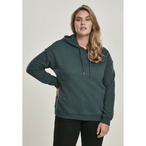 Urban Classics Ladies Hoody bottlegreen - XS