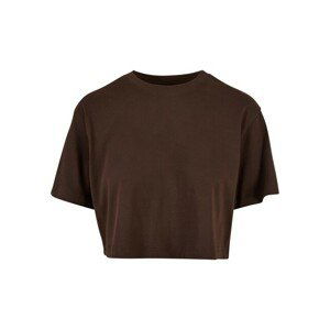 Urban Classics Ladies Short Oversized Tee brown - 3XL