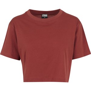 Dámske tričko Urban Classics Ladies Short Oversized Tee rusty - M