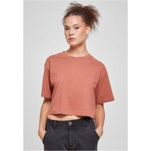 Urban Classics Ladies Short Oversized Tee terracotta - 3XL