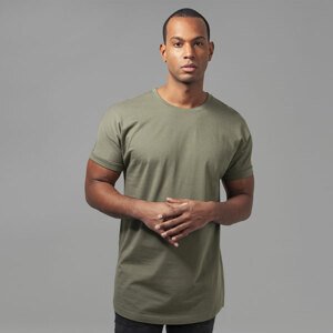 Urban Classics Long Shaped Turnup Tee olive - 3XL