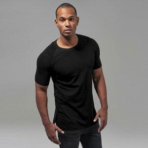 Urban Classics Pleat Raglan Tee black - XXL