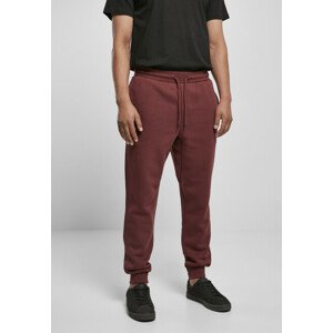 Urban Classics Basic Sweatpants cherry - 5XL