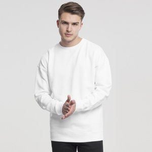 Pánska mikina Urban Classics Sweat Crewneck white - XS