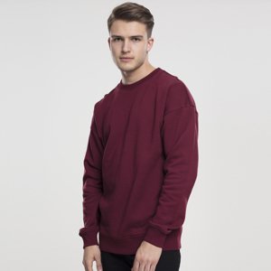 Pánska mikina Urban Classics Sweat Crewneck port - M