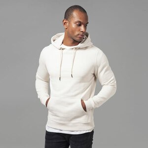 Pánska mikina s kapucňou Urban Classics Basic Sweat Hoody sand - M