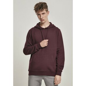 Urban Classics Basic Sweat Hoody redwine - L