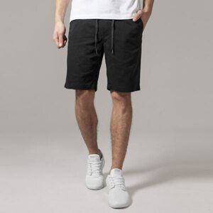 Urban Classics Stretch Twill Joggshorts black - XXL