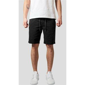 Urban Classics Stretch Twill Joggshorts navy - M