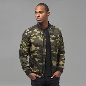 Urban Classics Light Camo Bomber Jacket woodcamo - L