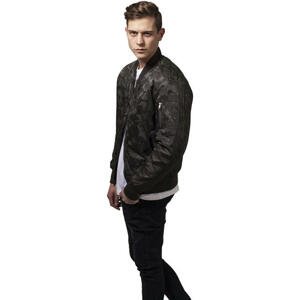 Urban Classics Tonal Camo Bomber Jacket dark olive - L