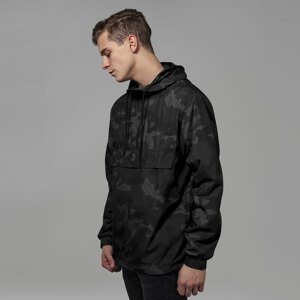 Urban Classics Camo Pull Over Windbreaker darkcamo - M