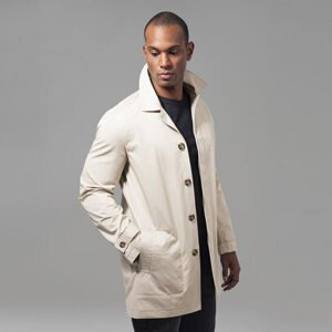 Urban Classics Gabardine Coat sand - L