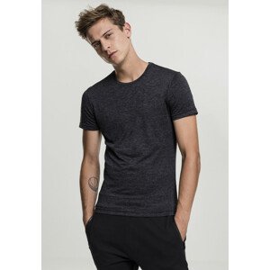 Pánske tričko Urban Classics Active Melange Tee charcoal/black - S