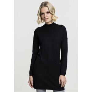 Urban Classics Ladies Oversized Turtleneck Dress black - XS